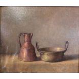 *** Eronimo (European, 20th Century), Still life of a jug and a pot,