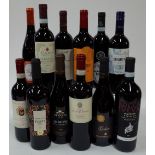 Italian Red Wine: Poggio al Sale Chianti 2019; Primitivo Puglia 2019; Zonin Amarone 2017;