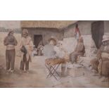 Jose M de Torres (20th Century), A gentleman in a native village settlement,