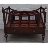 A mahogany Canterbury,