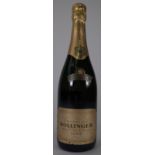 One bottle of 1985 Bollinger Grande Annee Champagne.