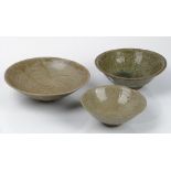 A Yue type celadon bowl,