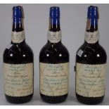 Three bottles of 1914 Beresford Solera (3).