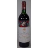 One bottle 1985 Chateau Mouton Rothschild.