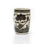 A Cizhou style cylindrical vase, possibly Ming dynasty or later,