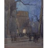 Mabel Annie Spurrier (British, 1881-1979), Eton, Evening II,