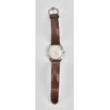 A Dunhill Quartz steel cushion shape cased gentleman's wristwatch,