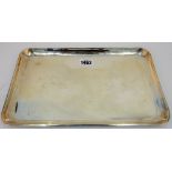 A Sterling silver rectangular dressing table tray, detailed Mex Sterling 925, size 29.5 cm x 19.