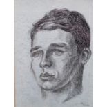 Sigmund Pollitzer (British, 1913-1982), Study of a boy, signed and dated 'Sigmund Pollitzer 27.VI.