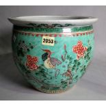 A Chinese porcelain jardiniere, circa 1900,