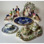 A group of English and Continental ceramics, 18th/19th century,