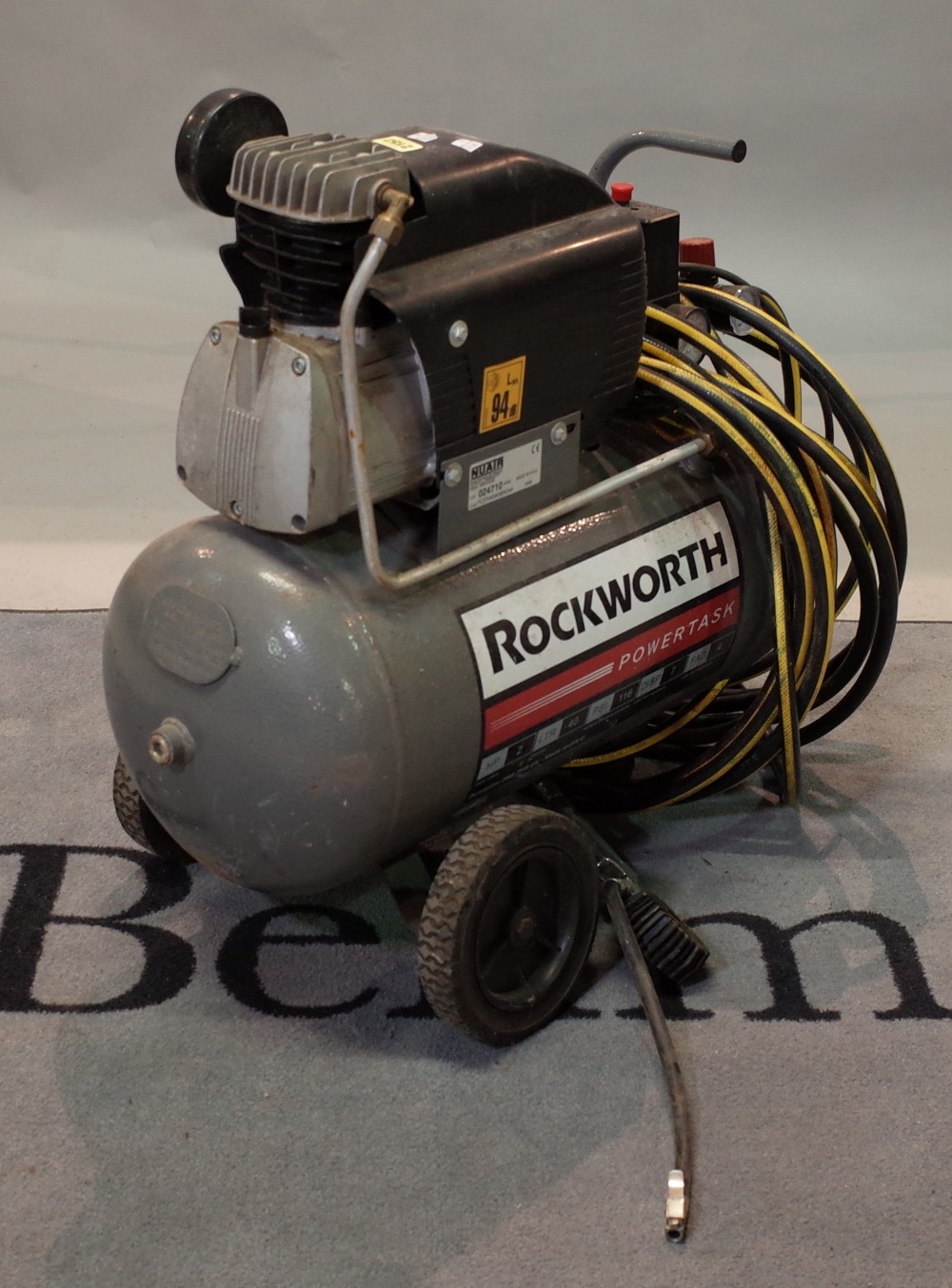 A Rockworth power task compressor.