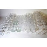 Modern Glassware including; bowls decanters and sundry, (qty).