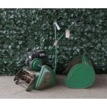 ‘Ransomes’ A modern petrol powered lawn mower, (a.f)