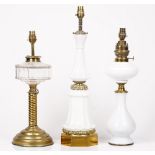 Three various lamps