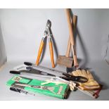 A quantity of mostly 20th century tools to include some gardening tools (qty)