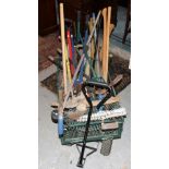 Garden equipment and tools