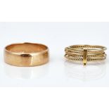 Two gold rings (2)