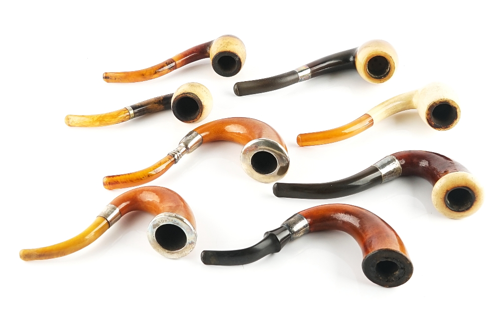 EIGHT MEERSCHAUM PIPES (8) - Image 5 of 5