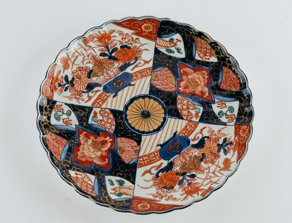 A set of ten Japanese Imari plates - Image 4 of 5