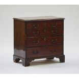 A small mahogany chest