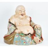 A very large Chinese porcelain figure of Budai