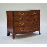 A Regency mahogany chest