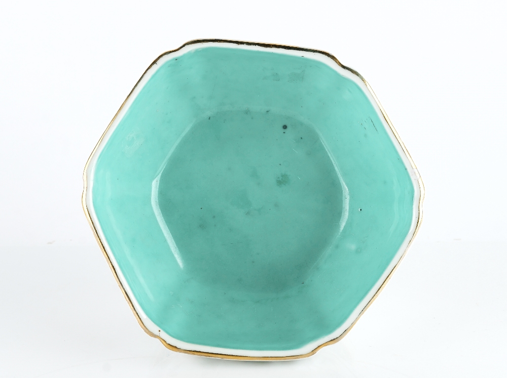 A Chinese famille-rose hexagonal bowl - Image 4 of 5