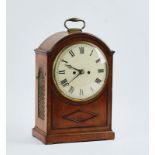 A Regency mahogany bracket clock