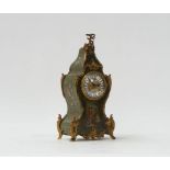 A French gilt-metal mounted mantel timepiece