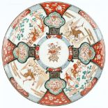 A large Japanese Imari dish