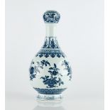 A Ming style blue and white vase