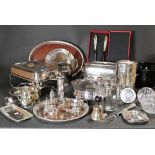 Modern Silver plated wares including (qty)