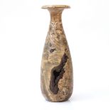 A CONTEMPORARY HORSE CHESTNUT TURNED VASE