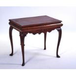 A MID 18TH CENTURY WALNUT CENTRE TABLE