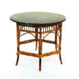 A CIRCULAR CENTRE TABLE