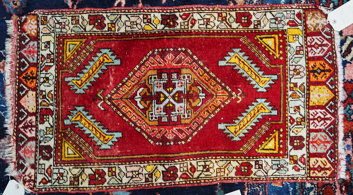 Three Turkish mats - Image 10 of 10