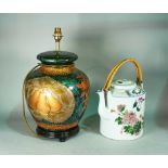 A modern Chinese ceramic tea pot