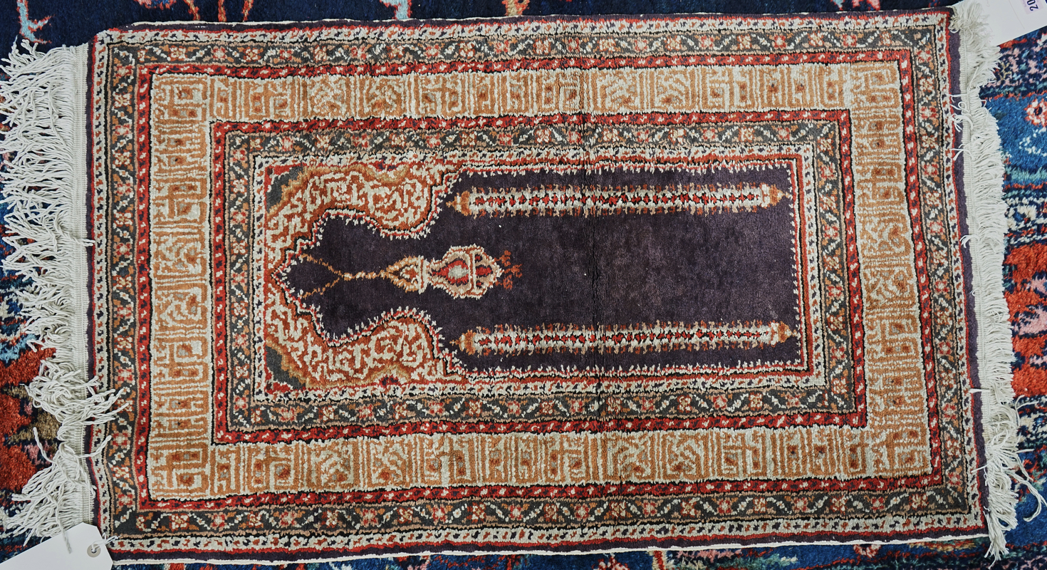 Three Turkish mats - Image 2 of 10