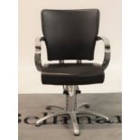 ‘Pietranera’ a modern height adjustable barbers chair