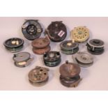 Fishing equipment; a collection of fly fishing reels