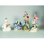 A group of Continental and British porcelain