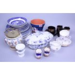 Ceramics, mainly 20th century dinner and tea wares, including Allertons blue and white,...