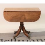 A George III rosewood Pembroke table