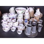 Ceramics including; a Hammersley & Co part tea service (qty)