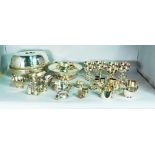 A quantity of silver plated wares (qty)