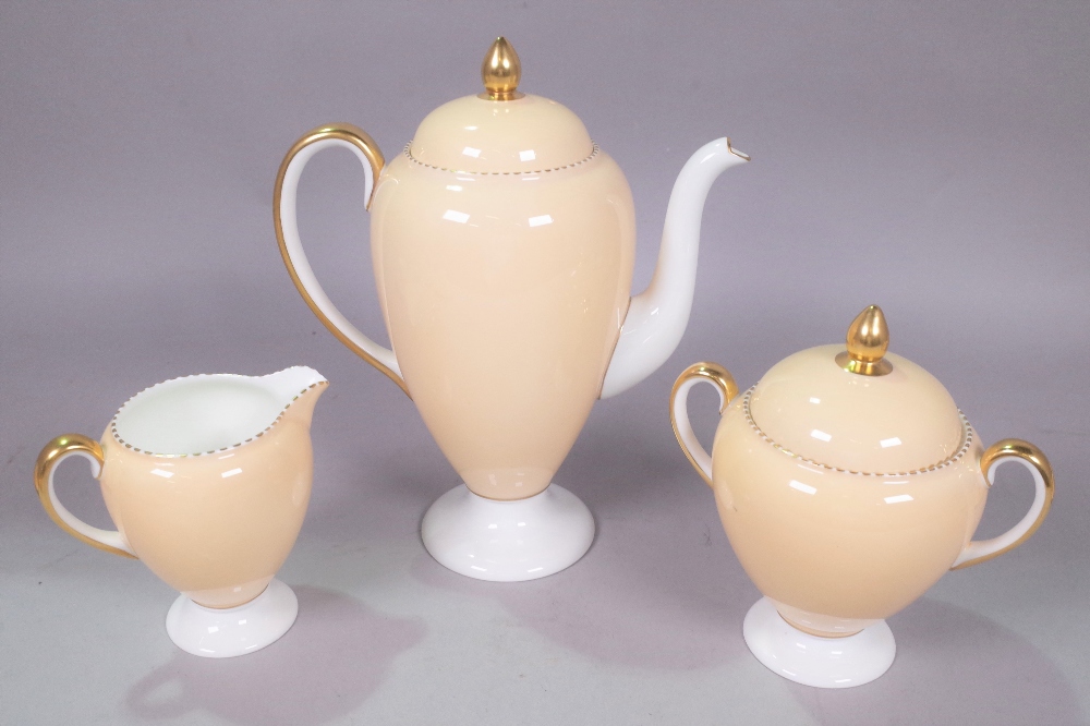 A WEDGWOOD APRIL BUTTERSCOTCH COFFEE SERVICE - Image 2 of 2