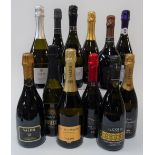 12 BOTTLES ITALIAN SPARKLING WINE