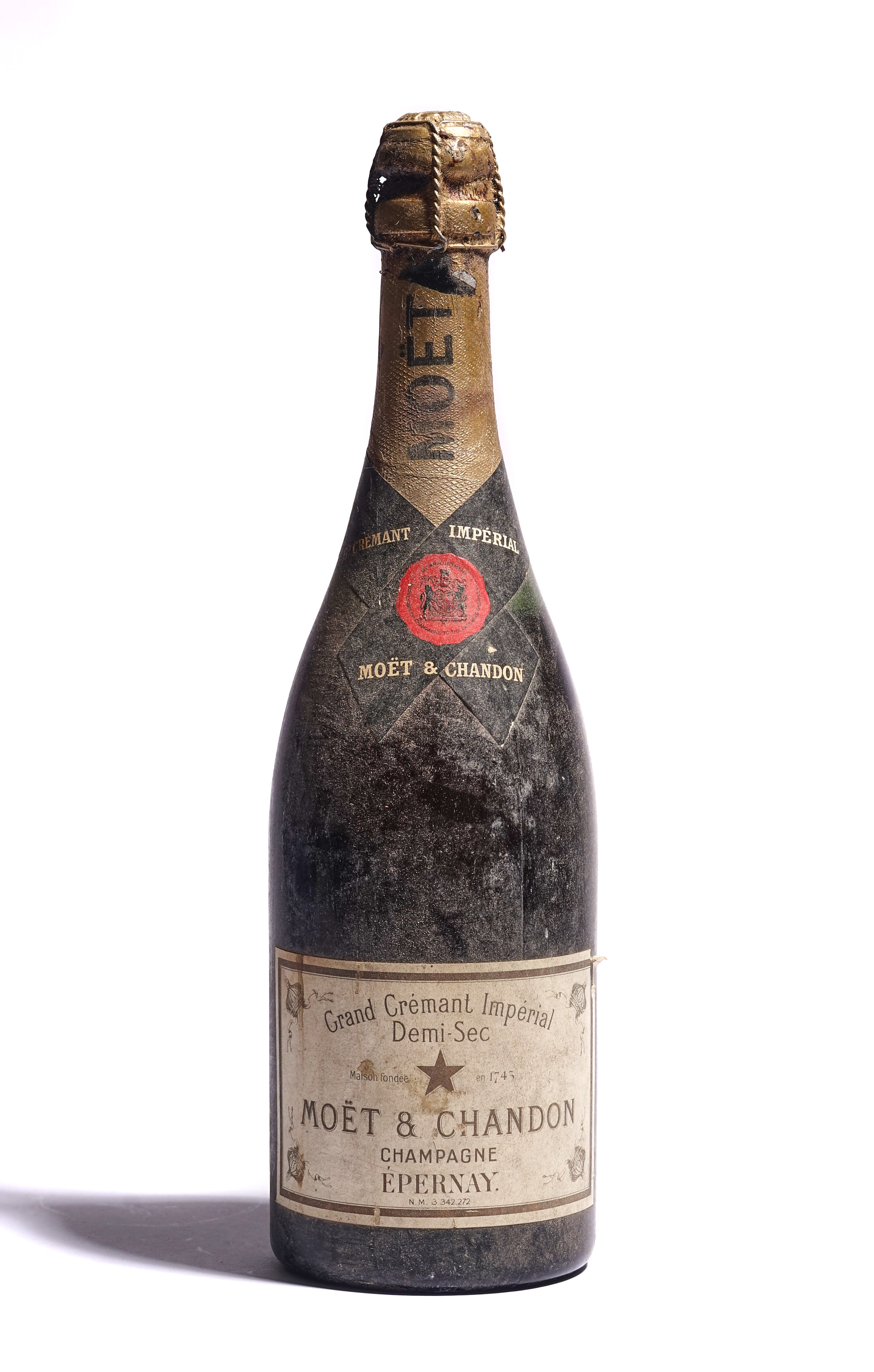 A 75CL BOTTLE OF MOET & CHANDON GRAND CREMANT IMPERIAL DEMIS-SEC CHAMPAGNE - Image 2 of 2