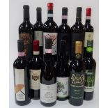 12 BOTTLES ITALIAN RED WINE